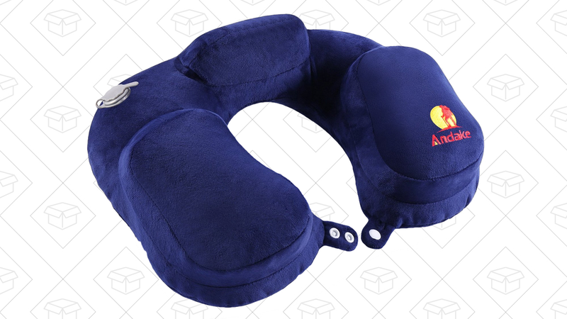 Andake Travel Pillow, $11 with code NTP1087P
